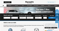 Desktop Screenshot of barnetts.co.uk