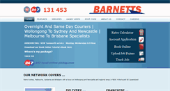 Desktop Screenshot of barnetts.com.au